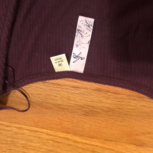 Francescas Knit Purple Wrap Dress - Picture 3 of 3